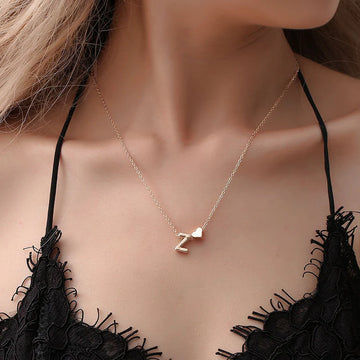 Delicate Gold Initial Necklace